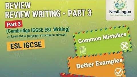 🚫 Common Mistakes in Review Writing + Advanced Vocabulary ✨ | Cambridge IGCSE Part 3
