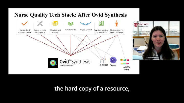 Transformation of EBP Within the Stanford Nursing Quality Department with Ovid Synthesis