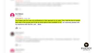 Philpot Law Office Reviews (:60)