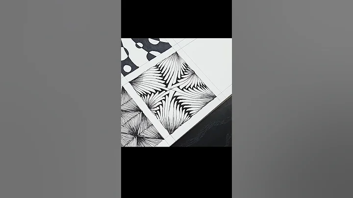 #53|| Easy zentangle patterns || zentangle doodle art || zentangle art step by step ||