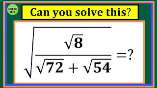 Can You Solve This Radical Math Problem?