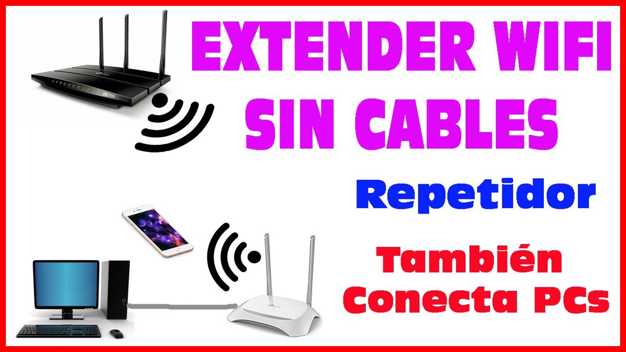 Ampliar señal Wifi con otro Router sin cables extender wifi facil barato 