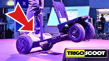 Hoverboard / Segway / Ninebot attachment: Niki Flandorfer & his father! A Visionary Team #TRIGOSCOOT