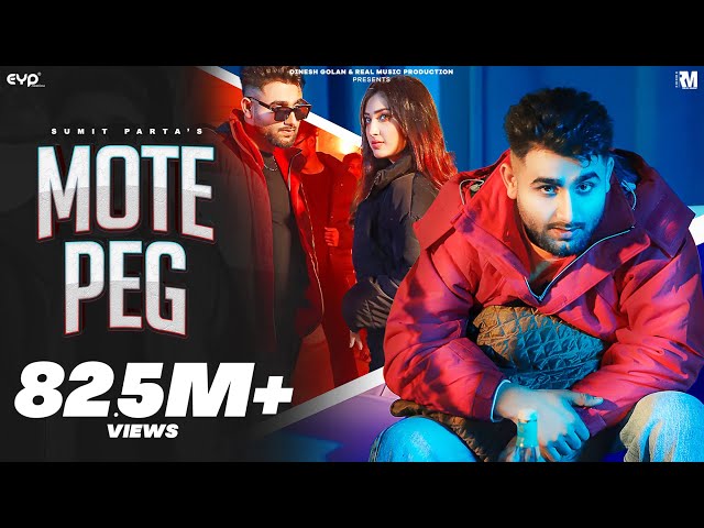 Mote Peg (Official Video) - Sumit Parta Ft. Isha Sharma | Haryanvi Song class=
