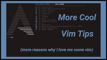 More vim magic