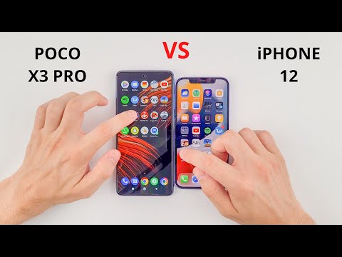 Xiaomi Poco X3 Pro vs iPhone 12 | SPEED TEST