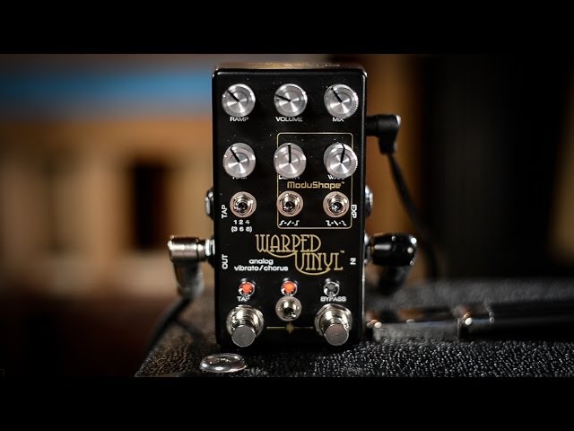 Chase Bliss Audio Warped Vinyl Analog Vibrato/Chorus | CME Gear Demo