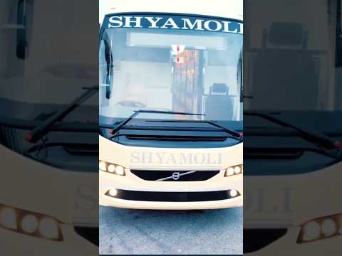 shyamoli bus service  Volvo 9600s ❤️ feel the comfort  #shyamolibus #travel@Mdbusloverindia