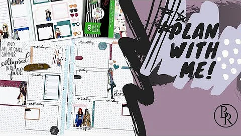 Plan with Me: It's Fall, Y'all | Plans by Rochelle