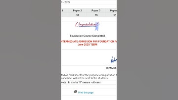 shocking🥺 cma foundation june 2025 result #icmai cma foundation june 2025 result reaction video 😭
