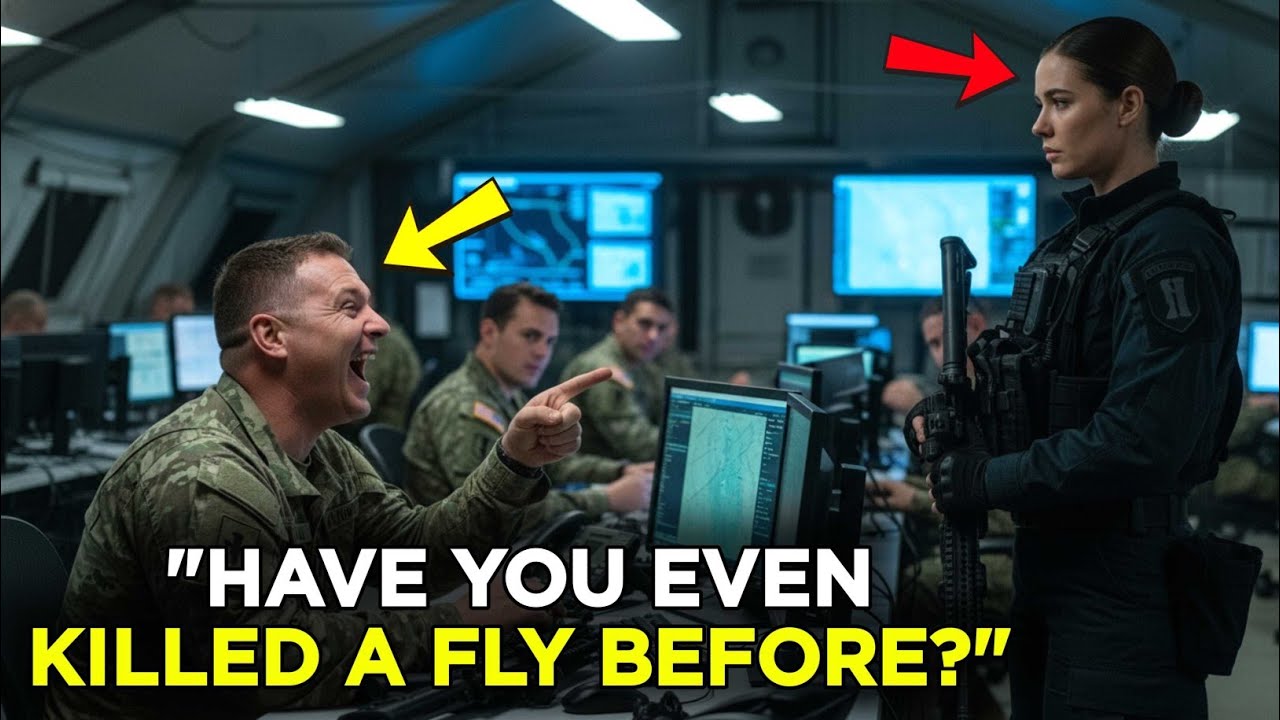 Сержант шутил о количестве убитых ею людей, пока ее ответ не заставил его содрогнуться от страха