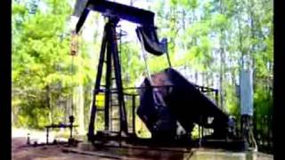 Oil Well With Lufkin Pumpjack Clarksville City Texas 2003
