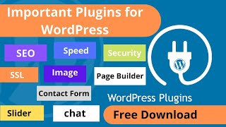 Top 13 Important Plugins for WordPress in Hindi | Best WordPress Plugins Free Download