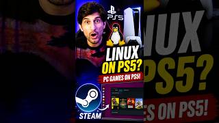 Ek modder ne PS5 par Linux install karke PC games chala diye. #gaming #pcgaming #ps5 #playstation