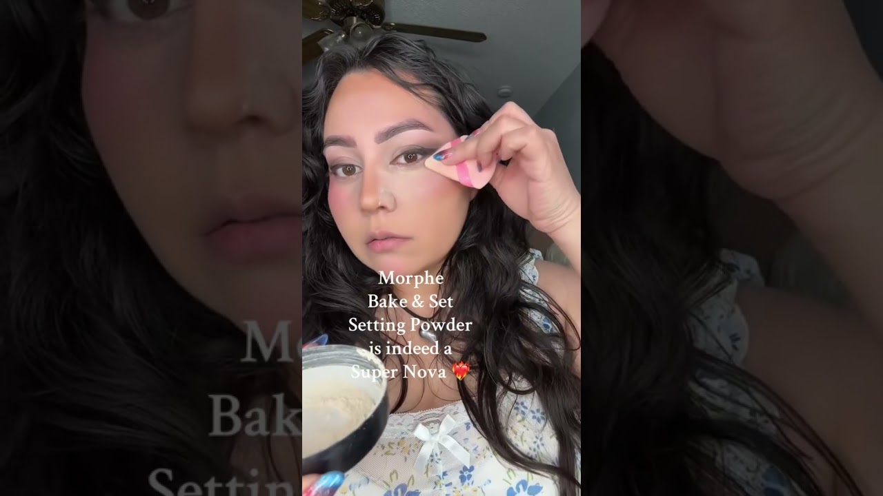 ⁠Morphe Bake and Set! 😘 Perfection! ❤️ 