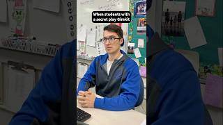 When students with a secret play Gimkit #funnyshorts #lol