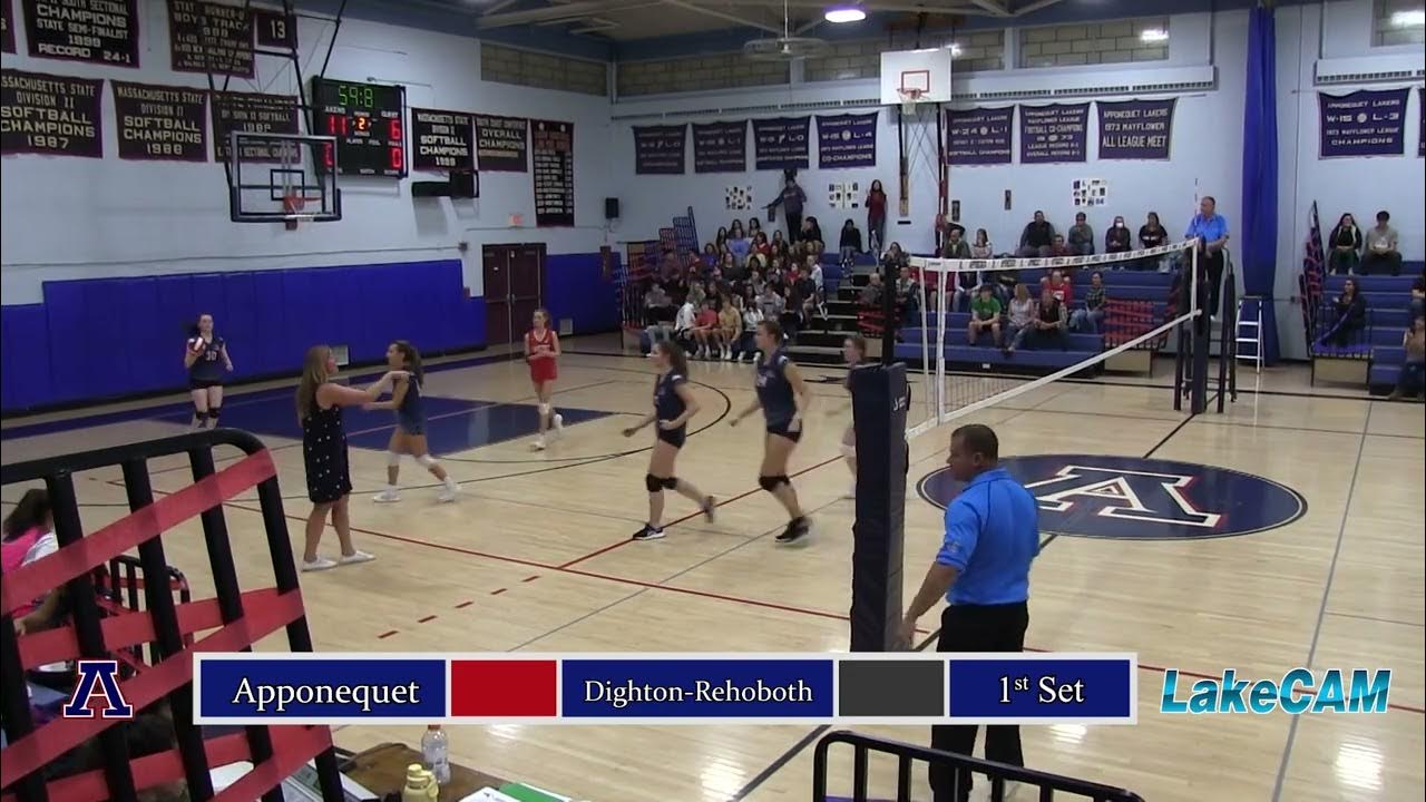 ARHS Volleyball vs DightonRehoboth, 10/21/22 YouTube