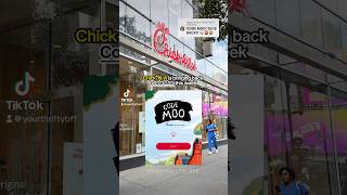 code Moo Is Back Get Free chickfila Every Week In Summer 2024 codemoo chickfila foodhacks