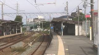 山陽5000系5020F直通特急姫路行き　林崎松江海岸駅通過