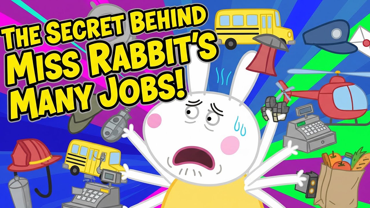 The Secret Behind Miss Rabbit’s Many Jobs in Peppa Pig | Fan Theory Explained