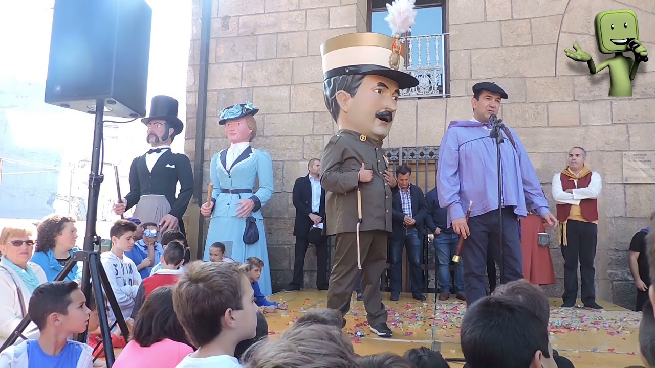 PRESENTACIÓN DEL NUEVO CABEZUDO EN CALATAYUD - PASCUAL MARQUINA /2017/