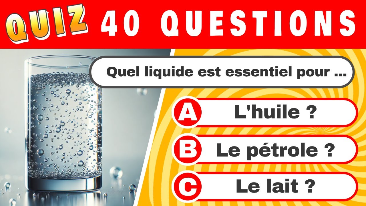 Quiz culture générale : Réponds avant la fin du chrono… ou assume ton échec !