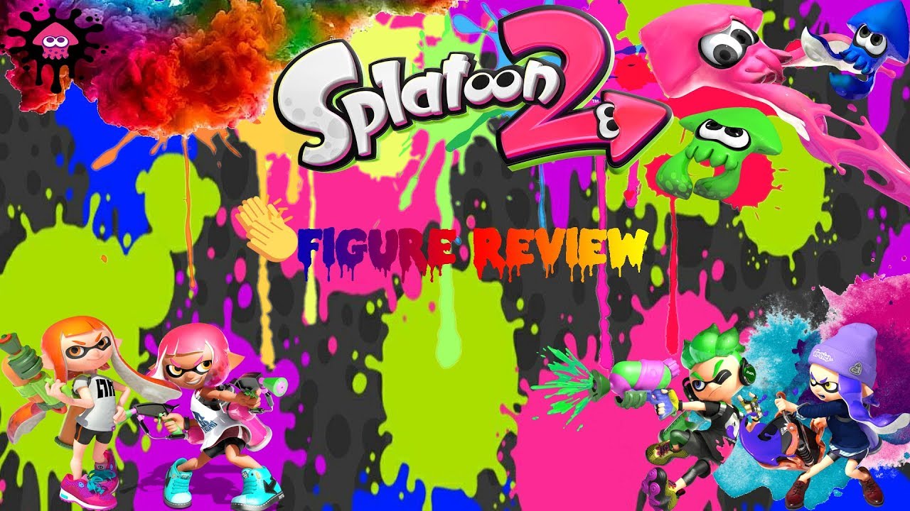 👏!FigureReview! Splatoon 2 - Inklings - Figma 