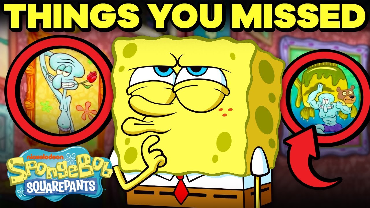 SO MUCH MORE Background Details \u0026 Easter Eggs You Never Noticed!  | SpongeBob