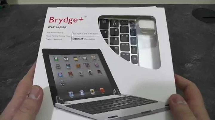 Brydge iPad Keyboard - Unboxing & first look