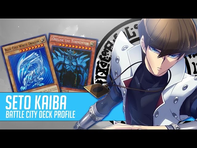 YU-GI-OH! Seto Kaiba Battle City Character Deck Profile - YouTube