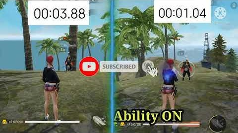 SKYLER VS XAYNE ABILITY TEST GAREENA FREE FIRE