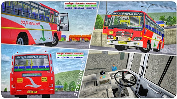 ASHOK LEYLAND K.K.R.T.C ಕಲ್ಯಾಣ ಕರ್ನಾಟಕ ಸಾರಿಗೆ BUS MOD 🤩AND LIVERY DOWNLOAD NOW 👇 FOR #BUSSID