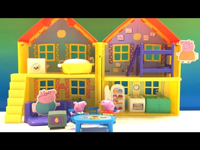 Casa da Peppa Brinquedo Peppa Pig's House Peppa La Cerdita Toys BR 