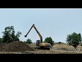 Schwing xcmg long reach excavator 50 feet dig depth working in well digging application