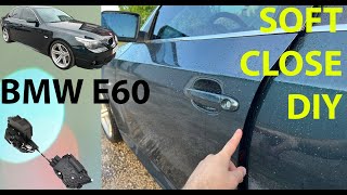 S323A DIY Retrofit BMW E60 with doors soft close actuator