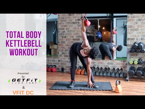 How To Workout with Kettlebells: A Total Body HIIT Workout