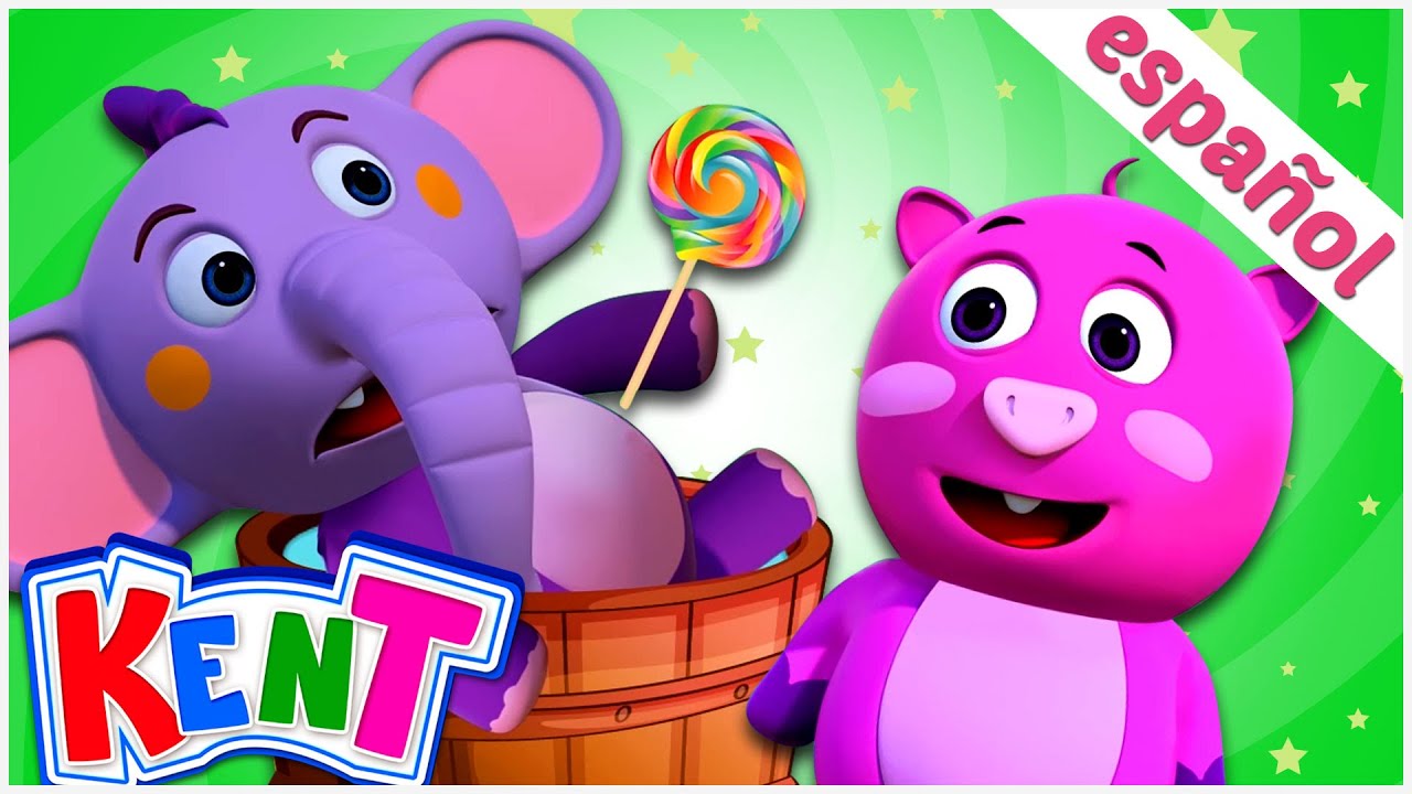 ⁣Kent el Elefante | Juegos en el parque con Kent y Pego - Juega y aprende