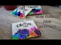 How to Make Resin Coasters with Alcohol Ink for Beginners