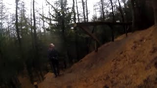 #havokbikepark The Scariest Features I Have Ever Seen on a MTB Havok Bike Park UK First Visit!