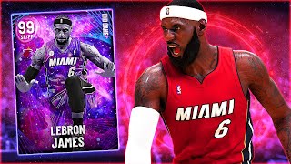 ENDGAME LEBRON JAMES IS THE BEST VERSION OF THE KING BY A MILE THIS YEAR.....NBA 2k22 MyTEAM