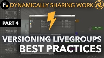 Versioning Best Practices | Dynamically Sharing Work Using LiveGroups in Katana
