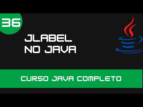 Java Course - JLabel - Lesson 36 - Beginner Programming