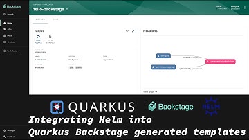 Quarkus Backstage   Integrating Helm into Quarkus Backstage generated templates