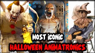 Top 10 Most ICONIC Halloween Animatronics OF ALL TIME | The Most Recognizable Halloween Animatronics