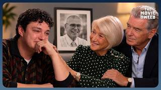MobLand’s Helen Mirren & Pierce Brosnan Comfort Host After Emotional Loss 🖤 | The Movie Dweeb