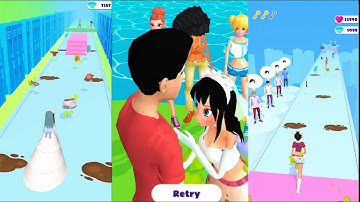 Makeover Run - GamePlay All Levels Android, iOS. Level 111 to 120.