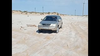 лексус рх 330 .песок / lexus rx 330. sand . off-road.