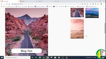 26 - Accessing Blog Pics From Database | Dynamic website development PHP & SQL tutorials 2020