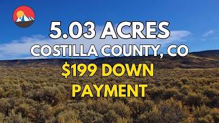 5.03 Acres in Costilla County, Colorado with Mountain Views