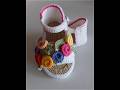 adım adım anlatıyorum #crochet #örgü #bebekpatiği #crochetbaby #knitting